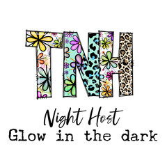 Obraz premium TN Night Host Glow in the Dark Design