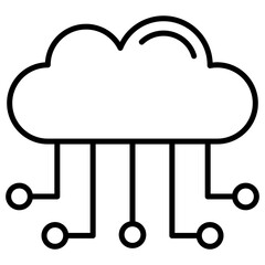 Cloud Computing Icon