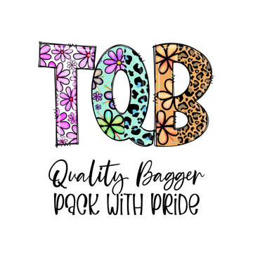 TQ B Quality Bagger Pack With Pride Design