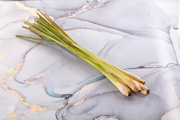 Fresh green aroma lemongrass seasoning