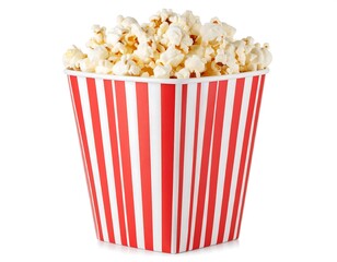 Popcorn in a striped box (1)