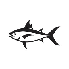 Kingfish With Vector Outline Rendering