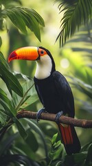 toucan in the jungle