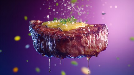 Sizzling Steak: Gourmet Food Photography for Restaurant Menus & Culinary Websites