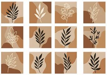seamless pattern with wheat