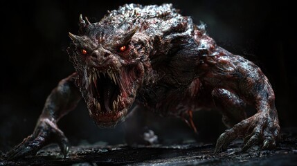 A Terrifying Digital Creature: Ghastly Beast