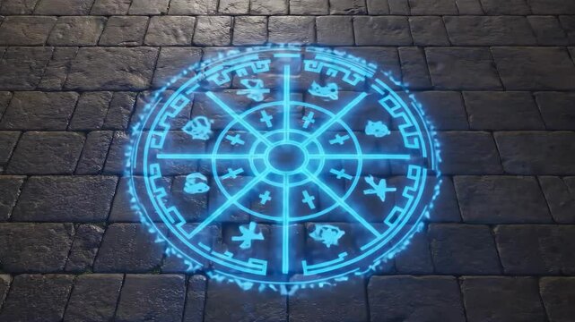 Arcane Symbol Used for Summoning Magic
