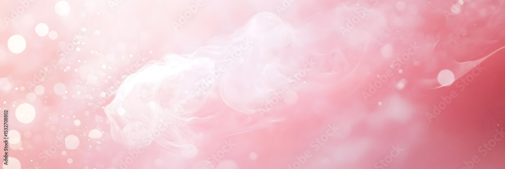 Poster light pink gradient background creating soft delicate texture