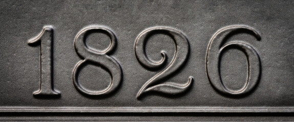 1826 Jahreszahl