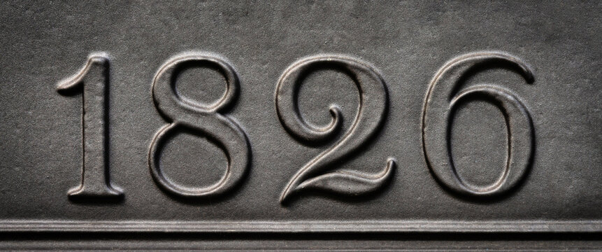 1826 Jahreszahl