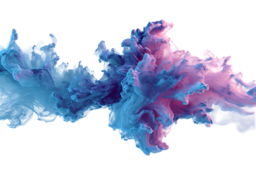 Abstract nebula clouds in harmonious swirl patterns