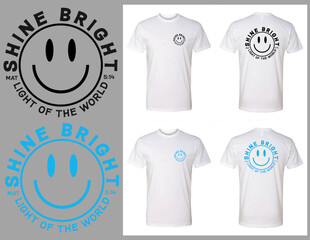 Shine Bright Shirt Concept Idea