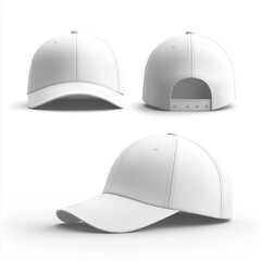 white baseball cap