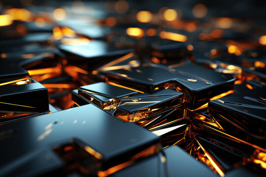 Abstraction elegant, geometric shape and wave shape (JPG 300Dpi 10800x7200) - Powered by Adobe