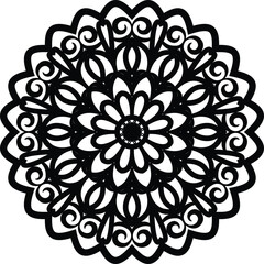 round lace ornament