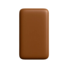 Smooth chocolate candy bar, isolated on transparent background Generative Ai.