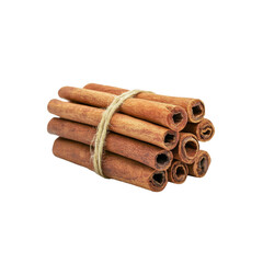 Aromatic Bundle of Cinnamon Sticks Tied with Twine