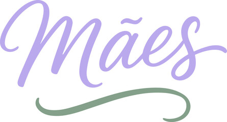 letras decorativas dia das mães