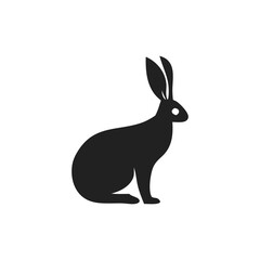 vector illustration of a rabbit