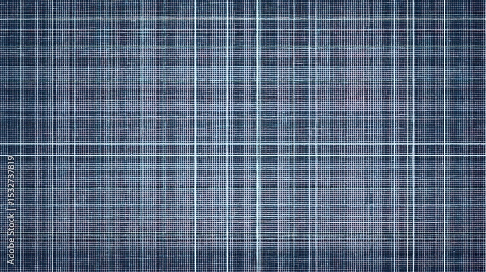 Poster Digital Blueprint Style Paper Background with Grid Pattern