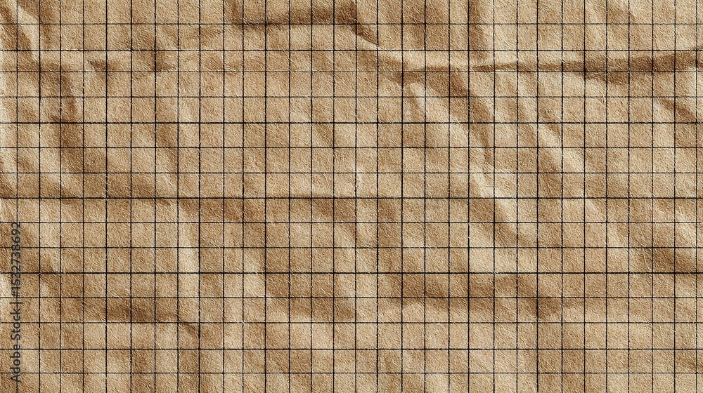 Poster vintage checkered graph paper texture background for design use