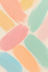 Diagonal pastel brush strokes on textured paper, offering a calm, minimal, and artistic background for design or creativity..