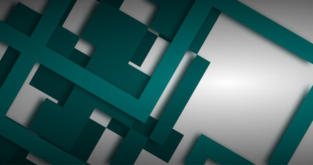abstract 3d green background