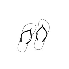 one line sandals