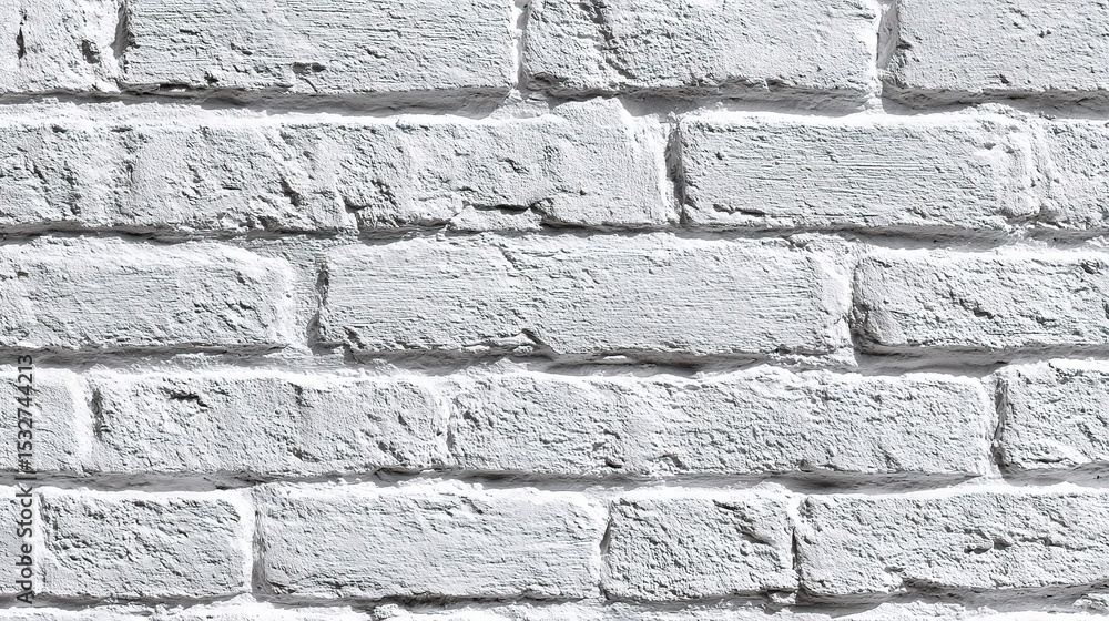 Poster subtle whitewashed brick wall texture for background design use