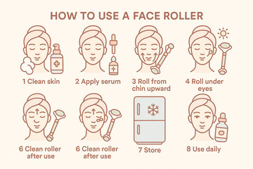How to Use a Face Roller: 8-Step Facial Massage Guide