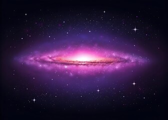 abstract background with stars and bubbles