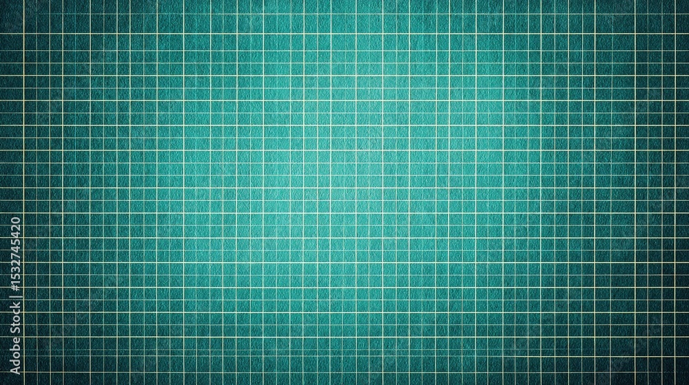 Aufkleber teal background with irregular grid pattern for creative projects