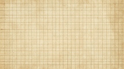 Seamless Old Squared Paper Sheet Texture for Background Use