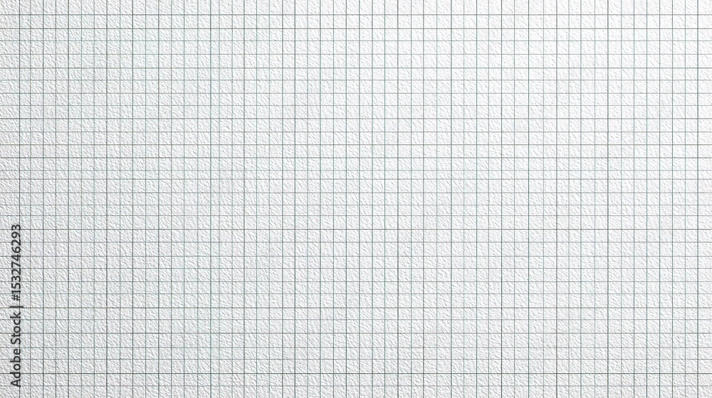 Poster crisp graph paper texture in standard square format for design use