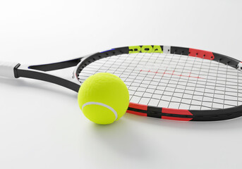 Tennis Racquet and Ball Mastering the Serve, Precision, and Strategy
