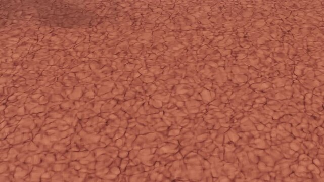 Faszinierende Lichtreflexionen in brauner Fl&uuml;ssigkeit - brillante Wassertextur , Hintergr&uuml;nde, Wissenschaft, Industrie, Umwelt, Oberfl&auml;che, Chemie
