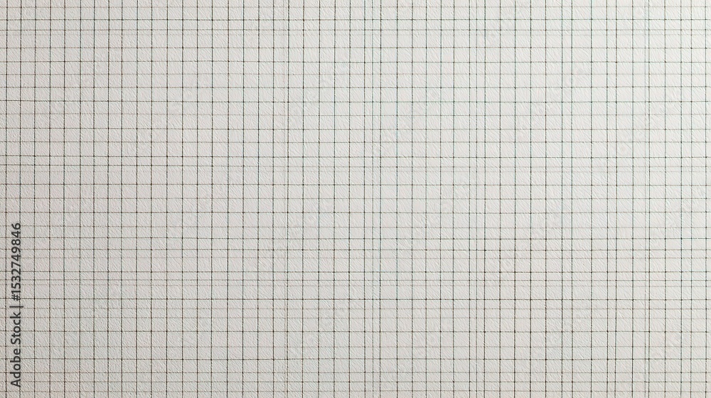 Poster pale grey grid sheet for mathematical and graphical applications