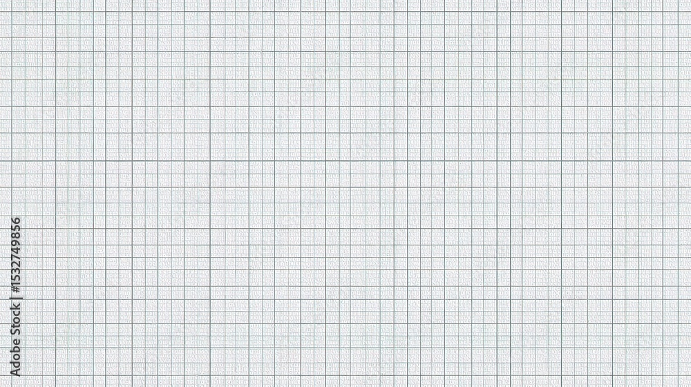 Aufkleber neat white graph paper background with uniform rows and columns