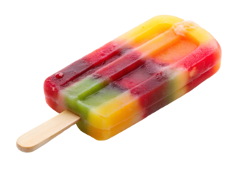 fruit popsicle ice cream png image on transparent background