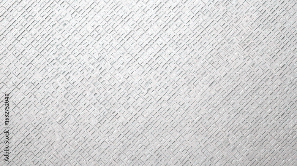 Aufkleber grey diamond pattern on white background with subtle grid design