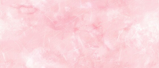 Fototapeta premium Seamless pale pink marble texture with whisper blush tone and feather-like veining