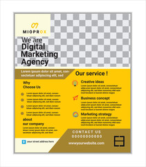  Modern Corporate Business Flyer Template – Professional, Clean, and Fully Editable Design.