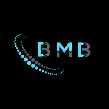 BMB letter logo creative design. BMB unique design.
