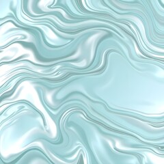 민트 실버 물결