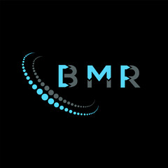 BMR letter logo abstract design. BMR unique design. BMR.