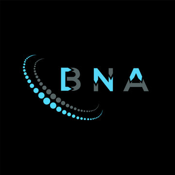 BNA letter logo abstract design. BNA unique design. BNA.