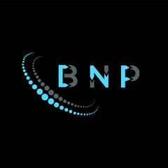 BNP letter logo abstract design. BNP unique design. BNP.