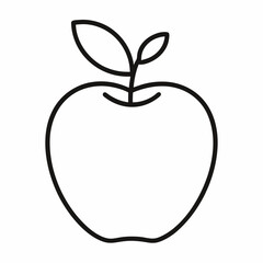 Black and white Apple