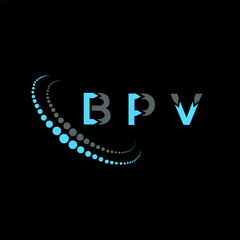 BPV letter logo abstract design. BPV unique design. BPV.