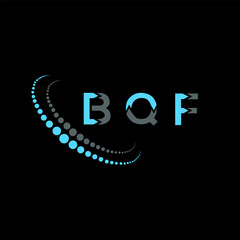 BQF letter logo abstract design. BQF unique design. BQF.
